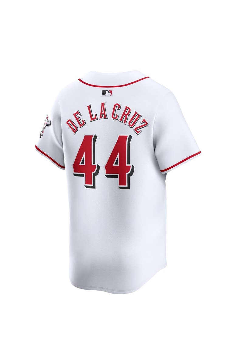 Nike Youth Nike Elly De La Cruz White Cincinnati Reds Home Limited Player Jersey, Alternate, color, White