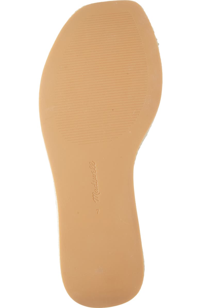 Madewell The Amee Wedge Sandal, Alternate, color, Aged Cognac