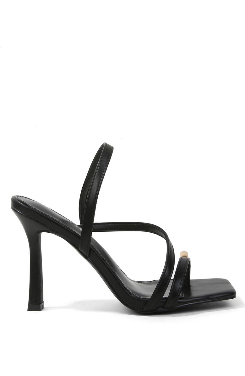 BERNESS Hildegarde Toe Loop Sandal, Alternate, color, Black