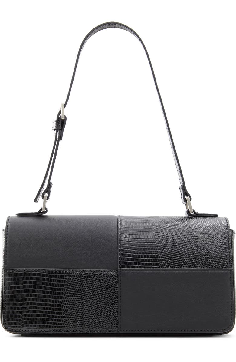 Who What Wear Isabella Patchwork Faux Leather Shoulder Bag, Main, color,