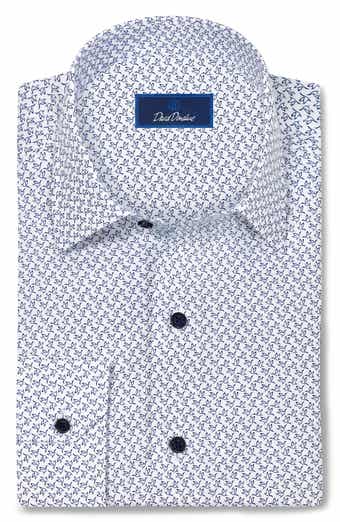 Bird Print Cotton Sport Shirt