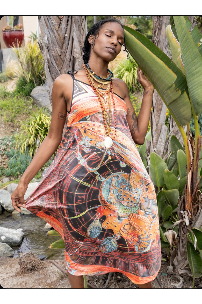 Energy Muse Dress, Alternate, color, Multicolor