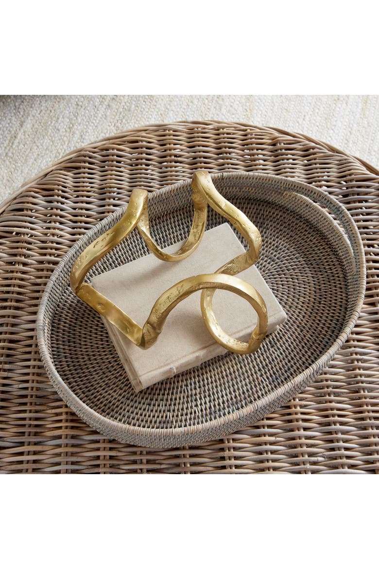 Eryndor Sculpture Decorative Object, Alternate, color, Gold