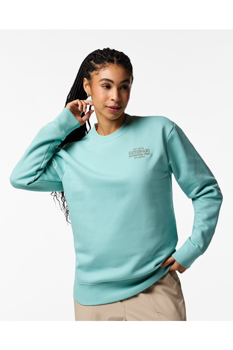 Adventure Gear Crew Sweatshirt - Women's, Alternate, color, Tide Pool