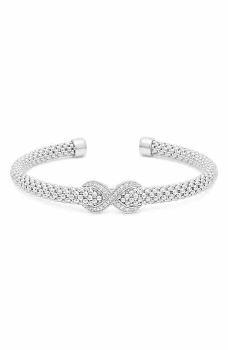Infinity Mesh Cuff Bracelet