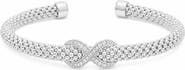 MESHMERISE Infinity Mesh Cuff Bracelet
