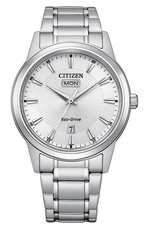 Eco-Drive Bracelet Watch, 40mm