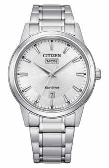 Eco-Drive Bracelet Watch, 40mm