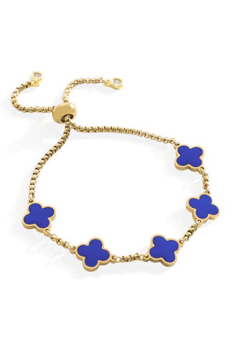 Clover Enamel Bracelet