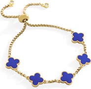 Mint & Lily Clover Enamel Bracelet