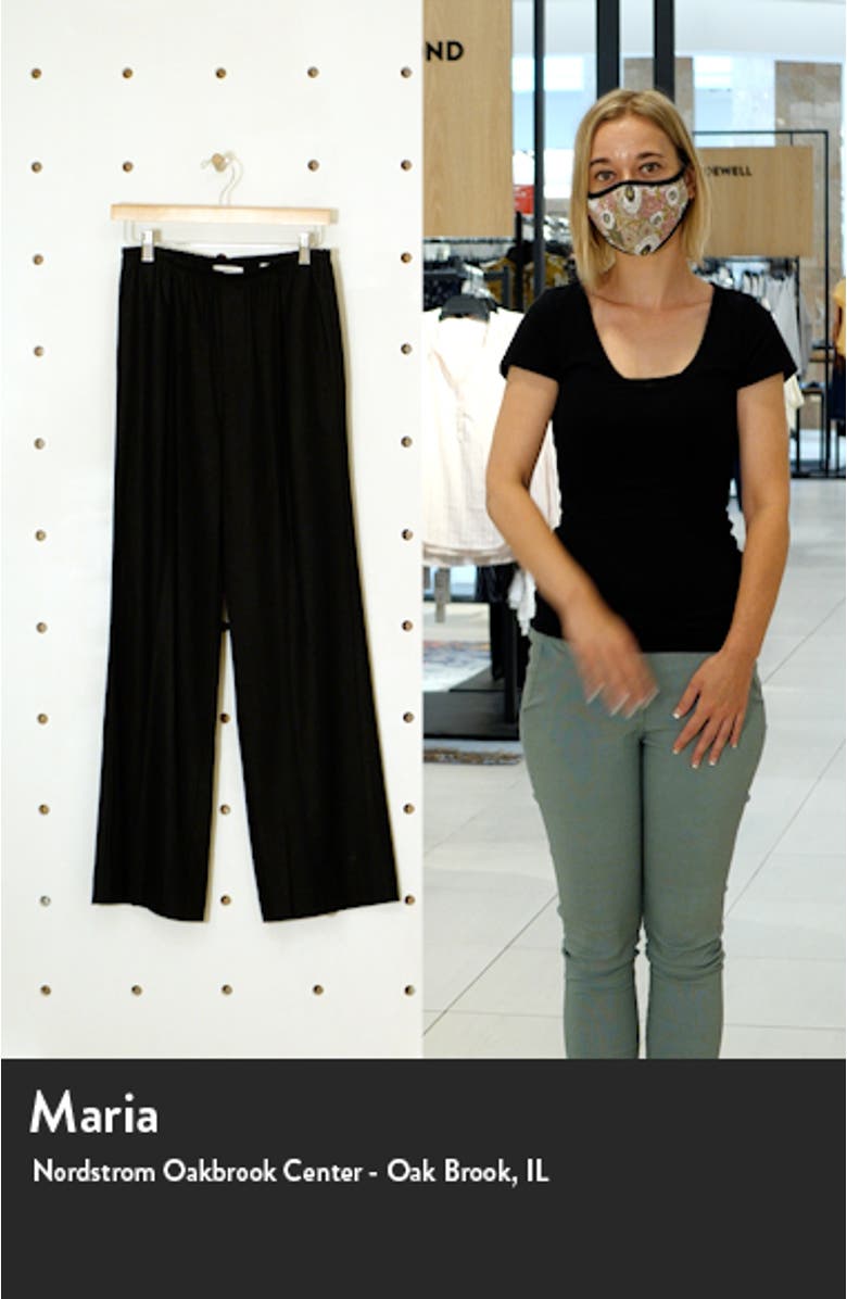 Flannel Wide Leg Pants, sales video thumbnail