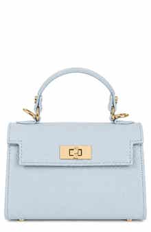 Allegra Leather Top Handle Bag