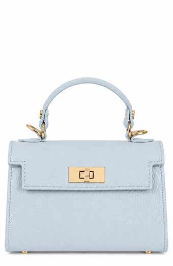 Allegra Leather Top Handle Bag