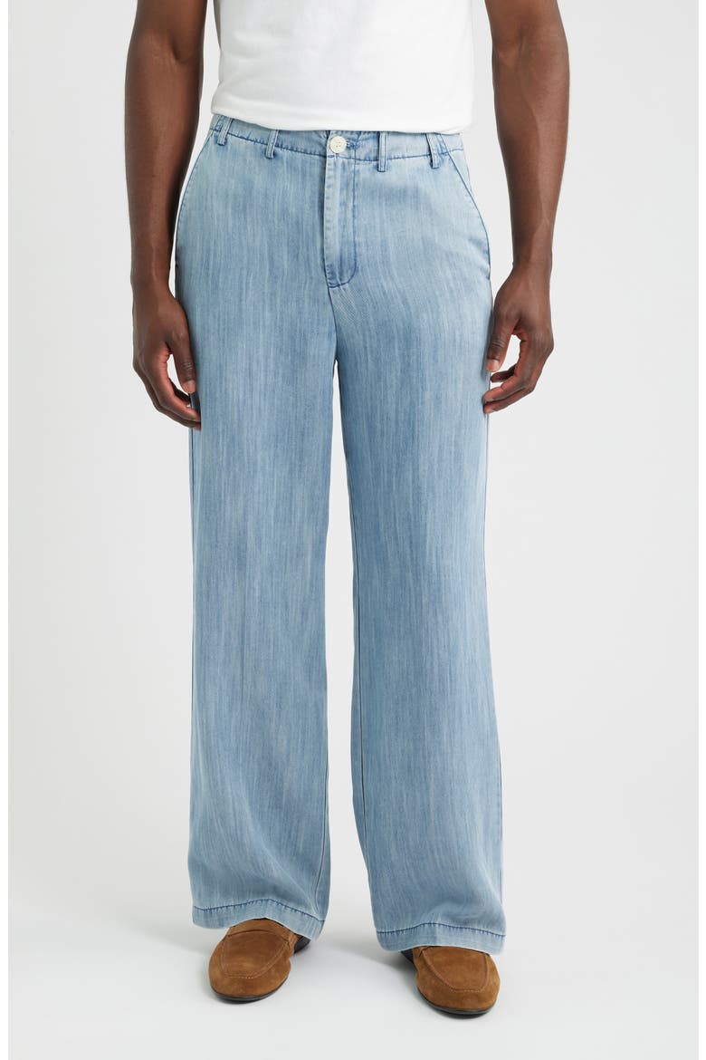 Elliot Feather Weight Denim Pants, Main, color, LIGHT WASH