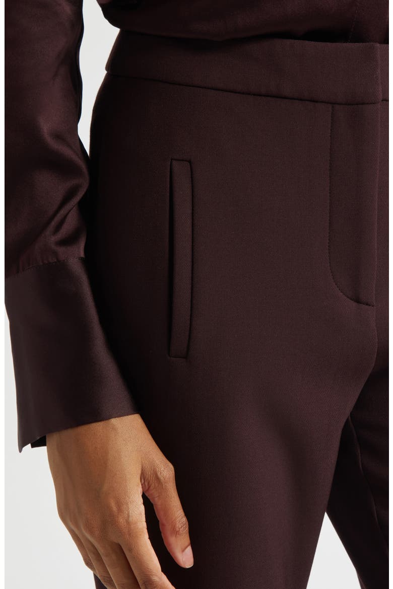 Arte Crop Pants, Alternate, color, DARK CURRANT
