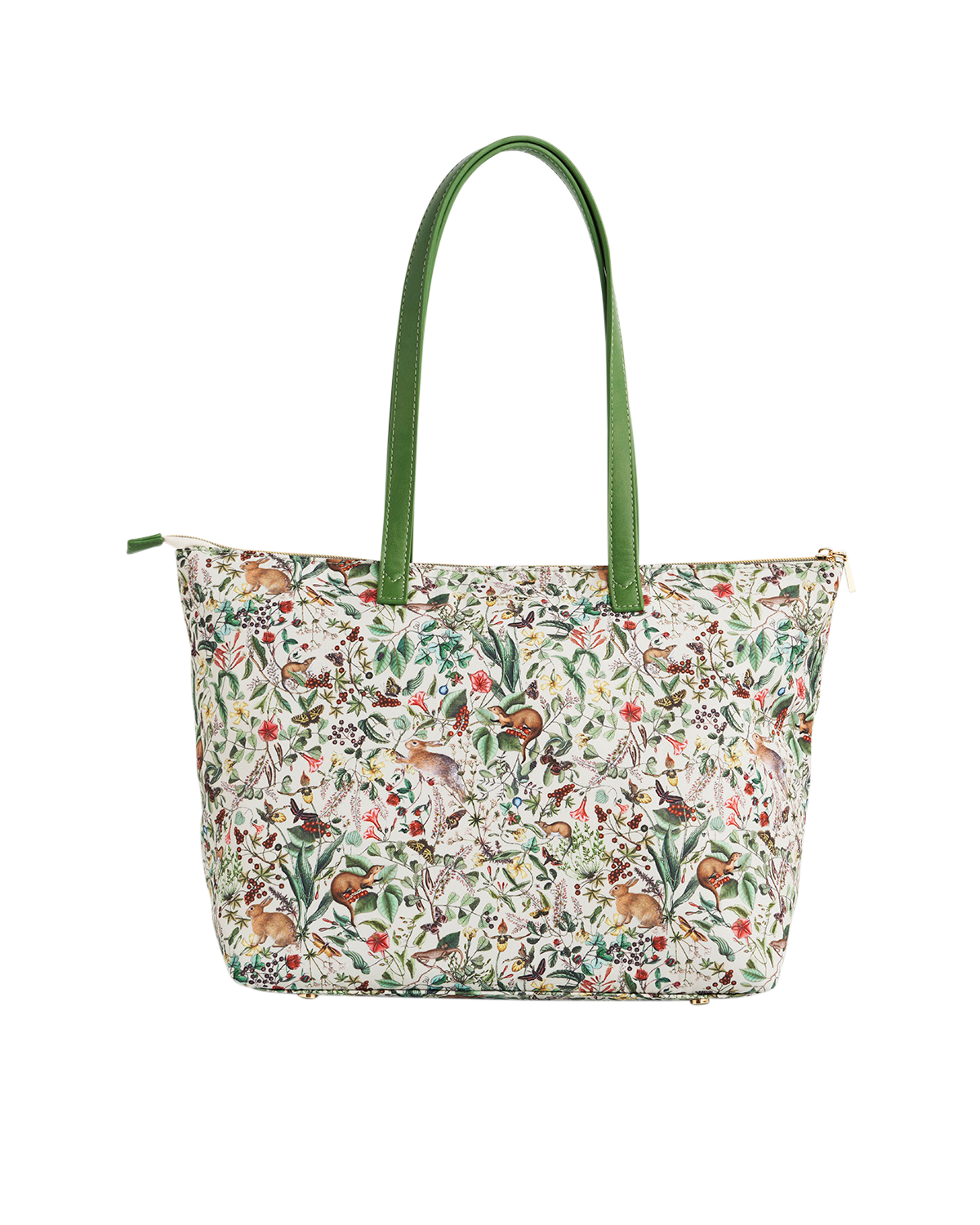 Fable England Garden Floral Grab Tote, Alternate, color, Light/Pastel Green