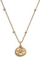 Awe Inspired Zodiac Pendant Necklace