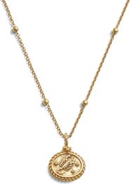 Awe Inspired Zodiac Pendant Necklace