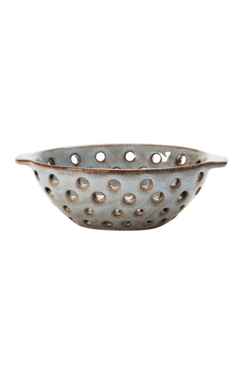 Storied Home Stoneware Berry Bowl, Main, color, Brown