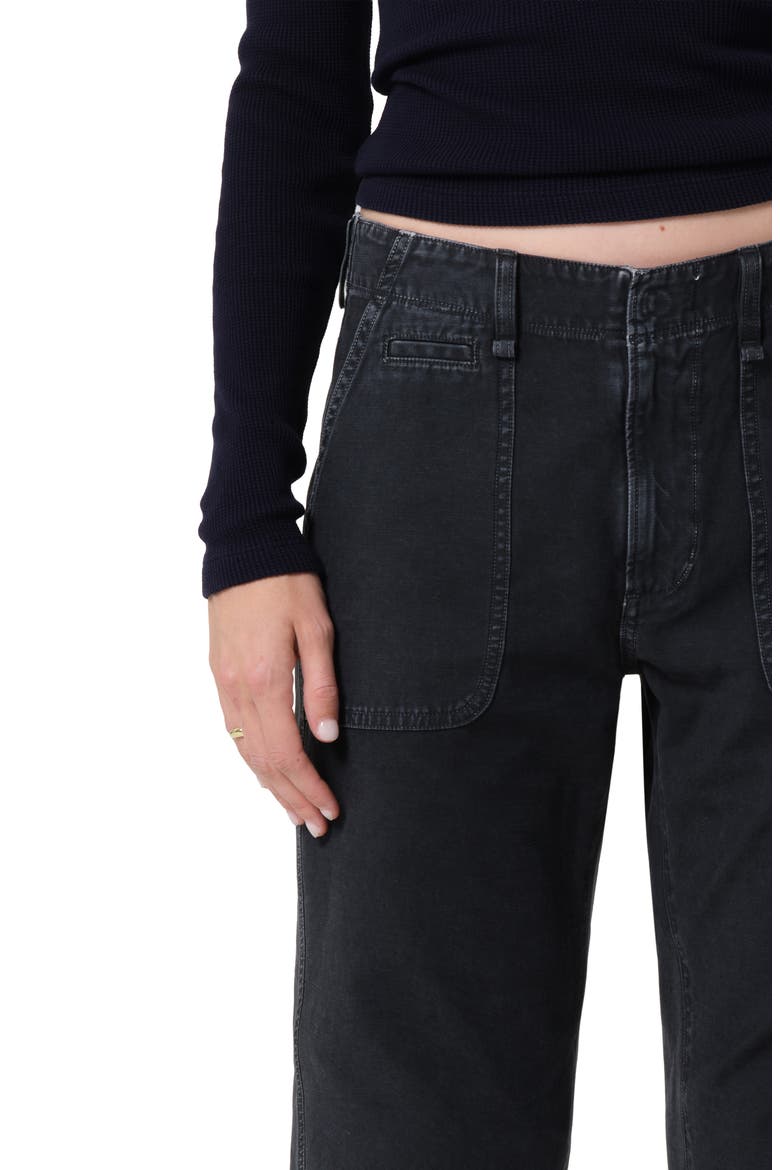 Winslow Utility Ankle Jeans, Alternate, color, WASHED BLACK