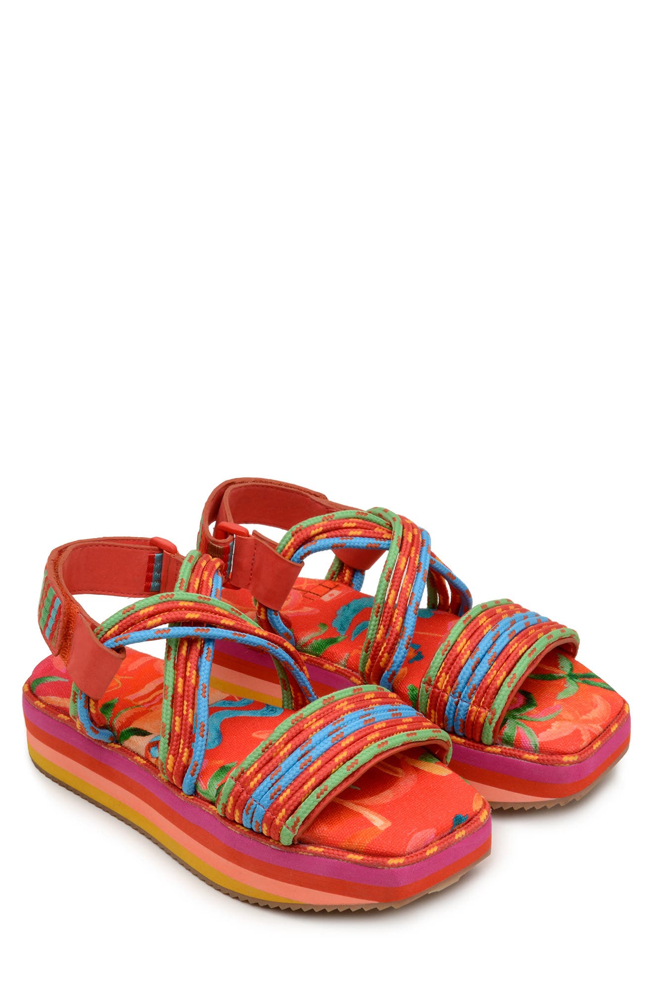 FARM Rio Tropical Platform Sandal (Women) | Nordstrom