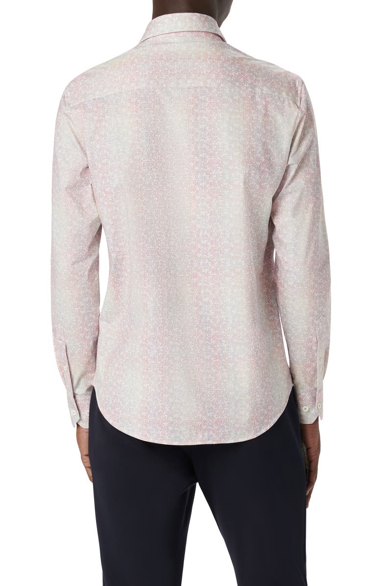 Bugatchi James OoohCotton<sup>®</sup> Floral Button-Up Shirt, Alternate, color, 