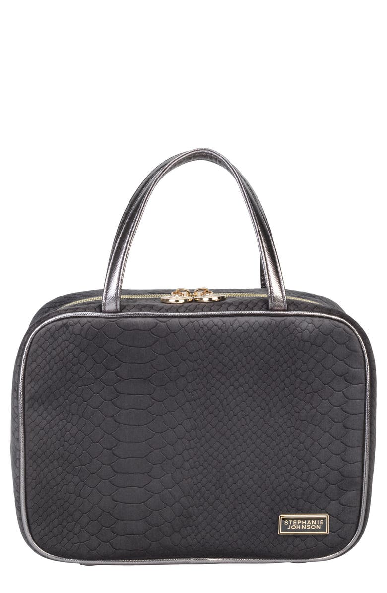 Stephanie Johnson Marais Mink ML Traveler Cosmetics Case, Main, color,