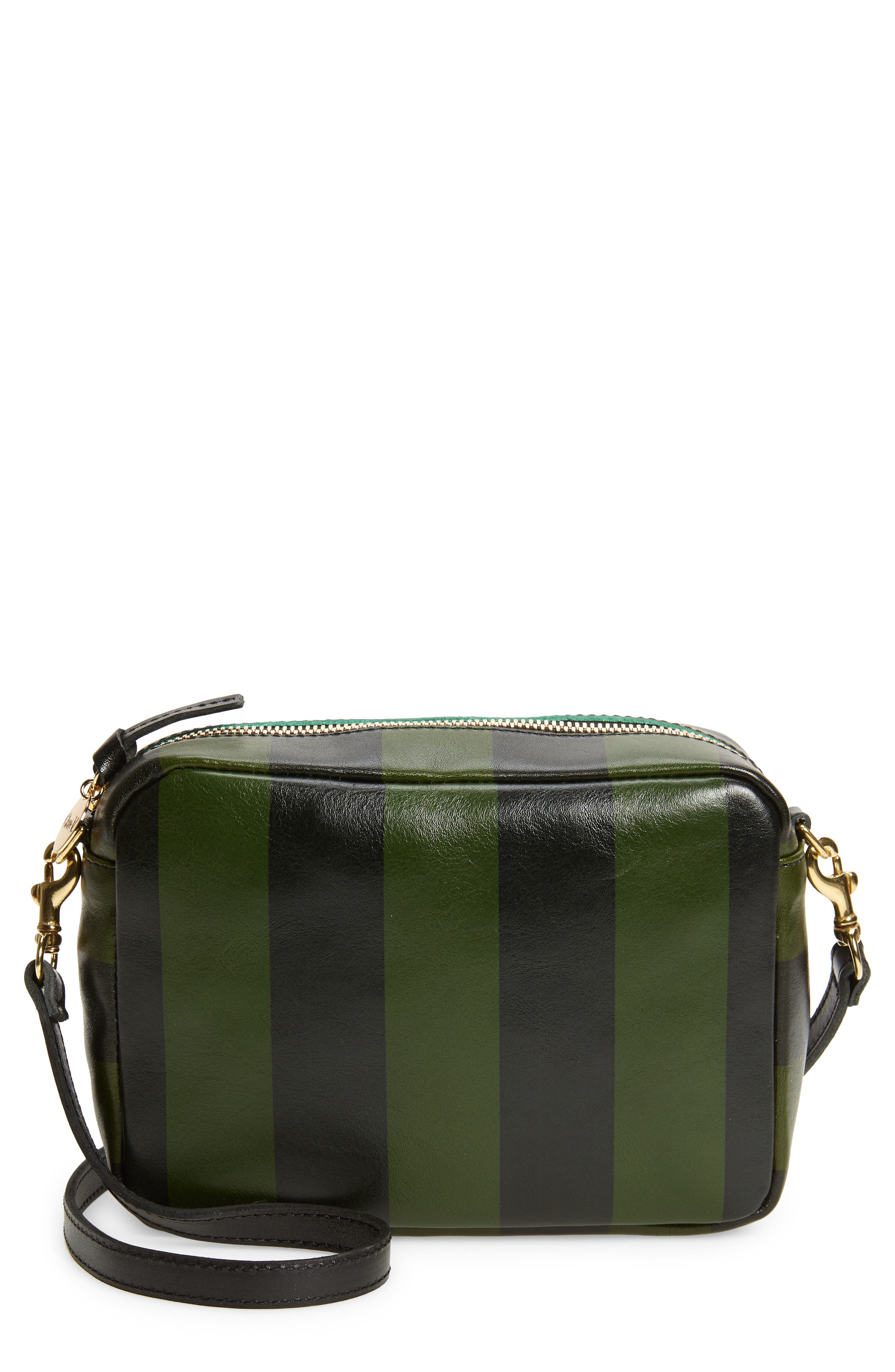 Clare V. Midi Sac Leather Crossbody Bag, Main, color, 