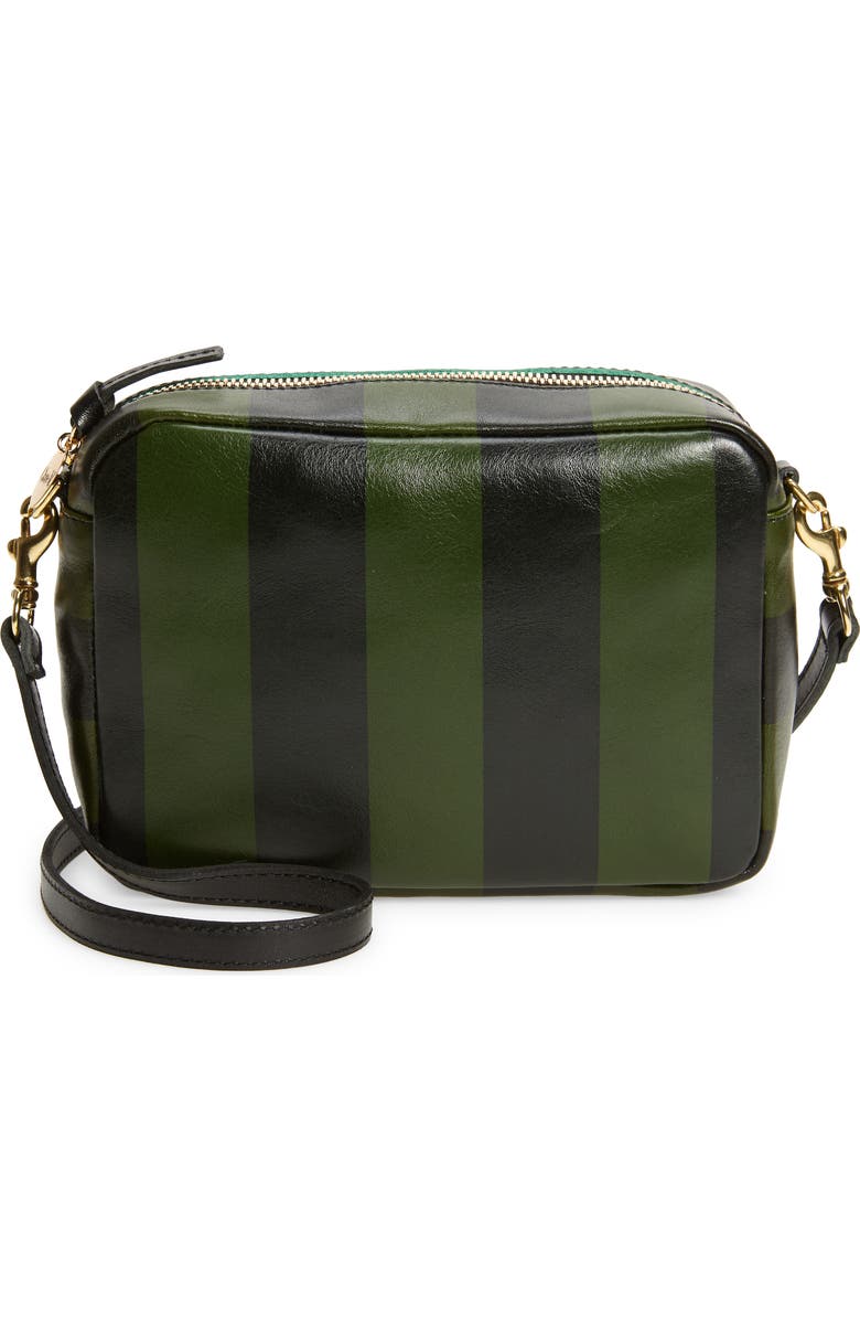 Clare V. Midi Sac Leather Crossbody Bag, Main, color,
