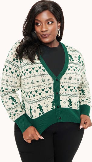 Unique Vintage Plus Size Cropped Knit Cardigan Nordstrom