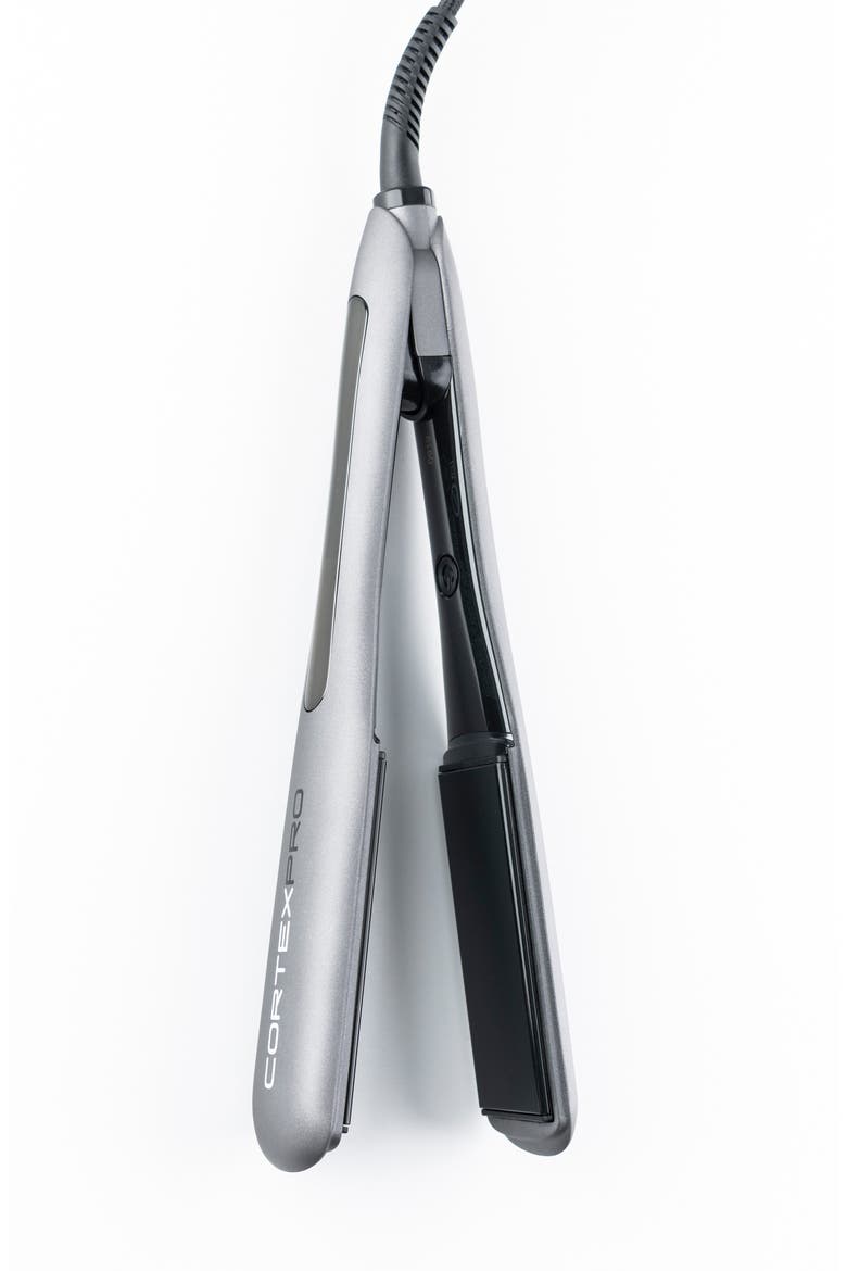 Pro Flat Iron - 1.5" One-Pass Digital Heat Tourmaline Ceramic Plates, Alternate, color, GRAY