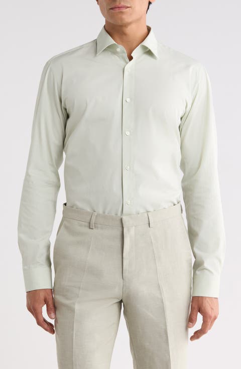 Valerio Modern Fit Cotton Dress Shirt