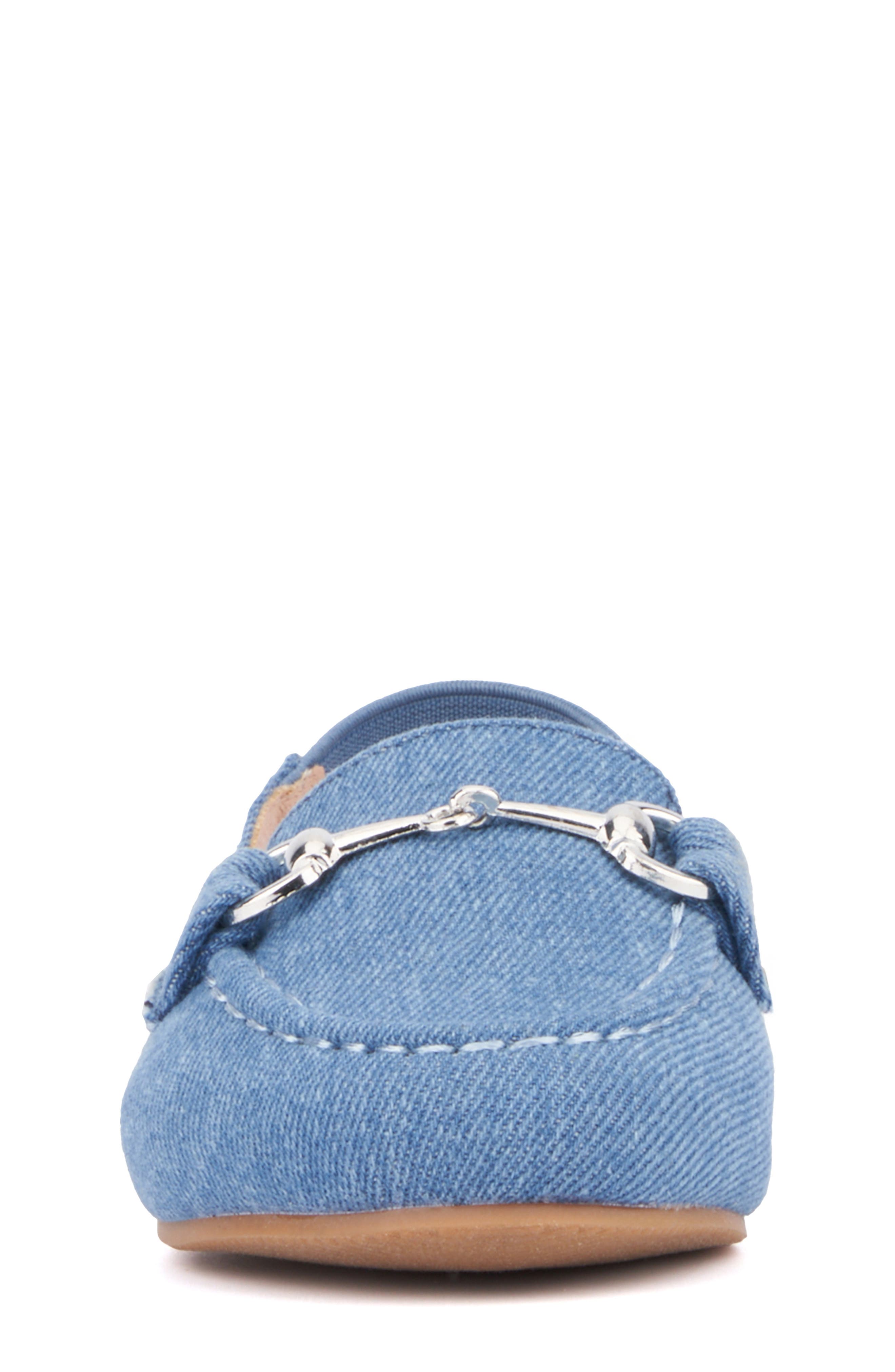OLIVIA MILLER Kids' Diamond Quilt Mule, Alternate, color, Denim