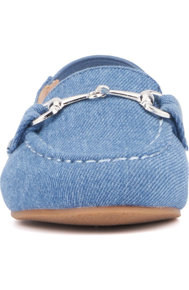 OLIVIA MILLER Kids' Diamond Quilt Mule, Alternate, color, Denim