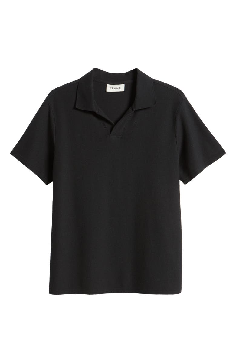 FRAME Jacquard Polo, Alternate, color, Black