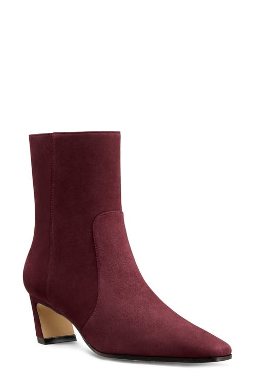 Stuart Weitzman Stassi 50 Suede Ankle Boots In Purple