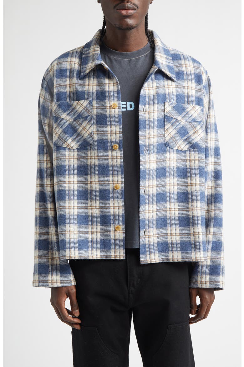 @*@様 Stockholm Surfboard Club overshirt Club Plaid Overshirt (Men) | Nordstrom