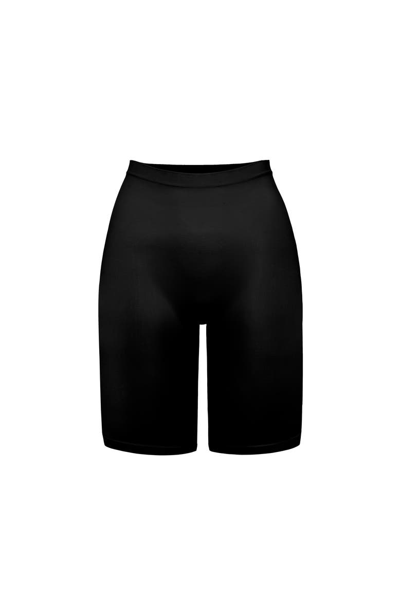 Noody Ultra light seamless forming bike shorts, Alternate, color, Black