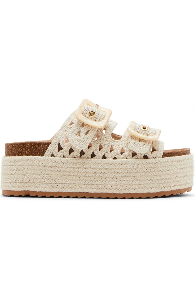 Madden Girl <p>Bali Slide Sandal (Women) </p>, Alternate, color, Off White