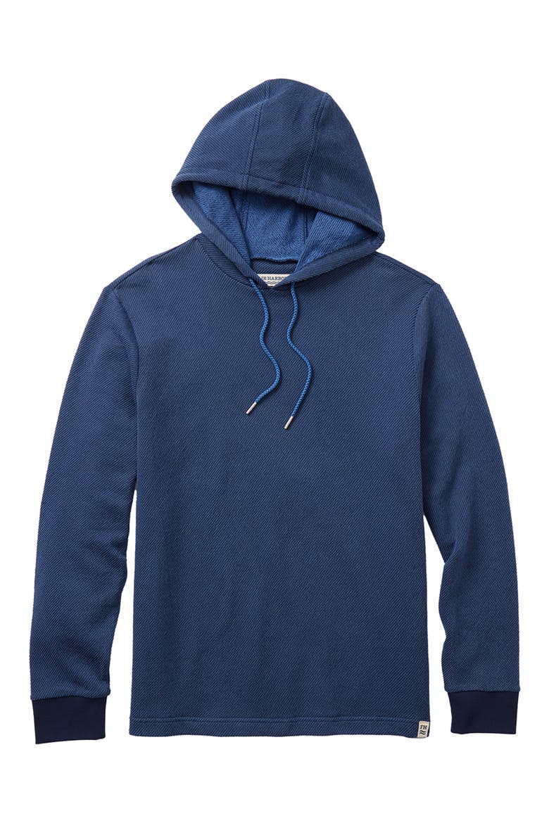 Tailwind Textured Hoodie, Alternate, color, NAVY TWILL