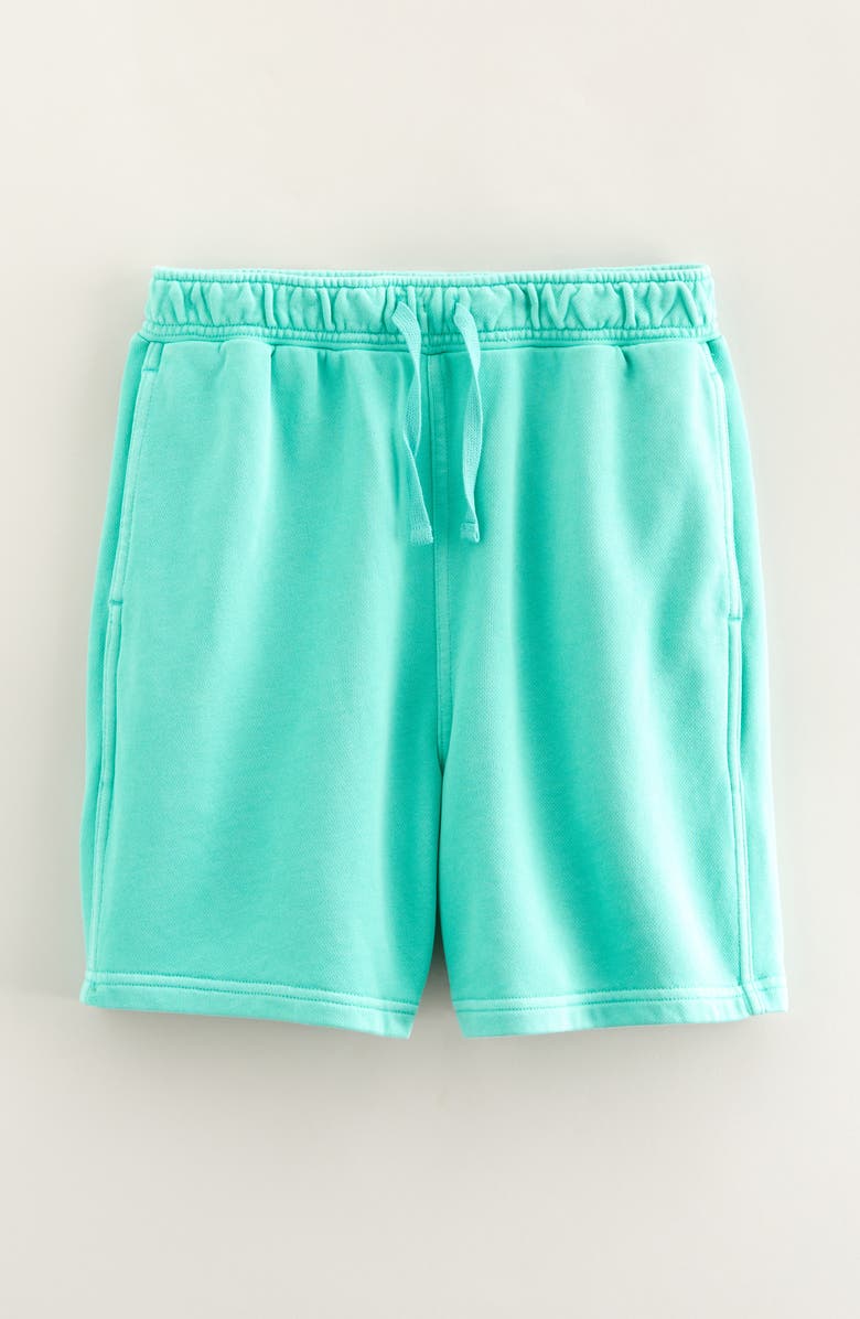 Treasure & Bond Kids' Pull-On Terry Shorts, Main, color, Green Electric
