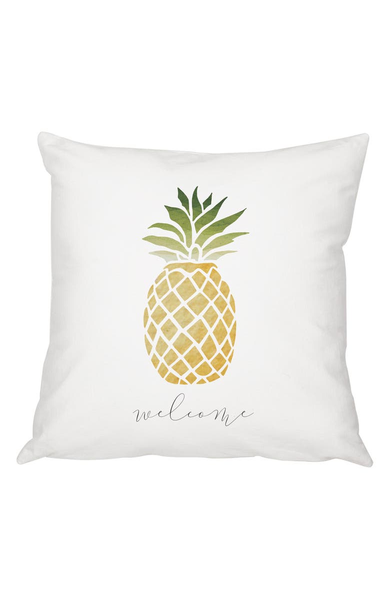 Cathy's Concepts Pineapple Accent Pillow, Main, color, 