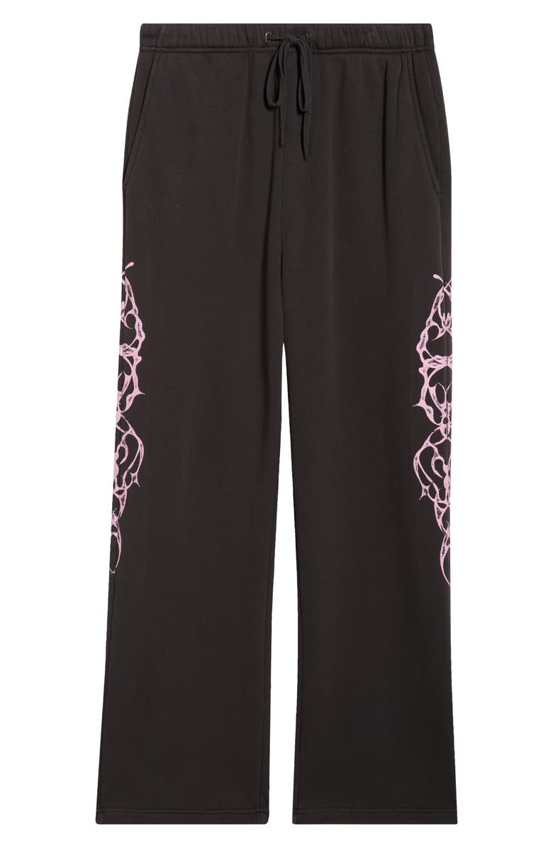 Elwood Linework Organic Cotton Sweatpants, Alternate, color, Vintage Black