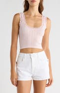 Florence by Mills Lace Trim Crop Tank
