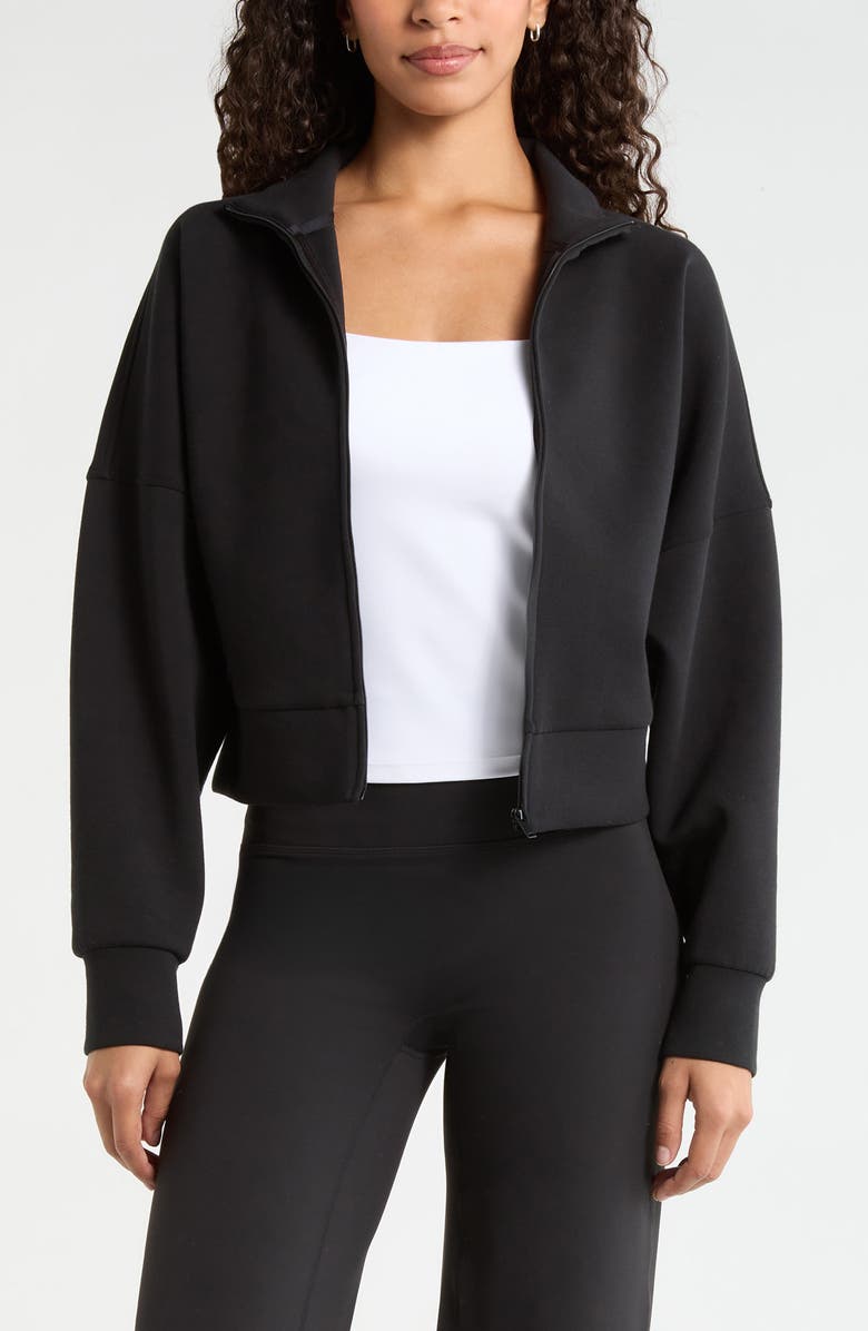 Zella Boxy Jacket, Main, color, Black