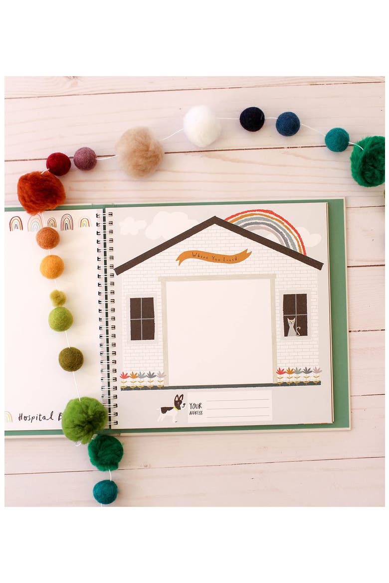'Baby's First Year' Little Rainbow Memory Book, Alternate, color, MULTI