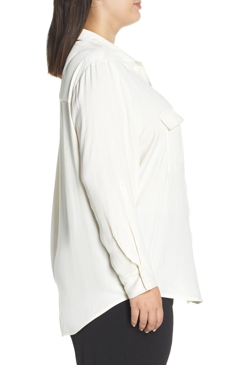 Carol Shirt, Alternate, color, GARDENIA