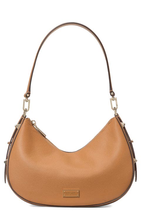 liv pebble leather convertible shoulder bag
