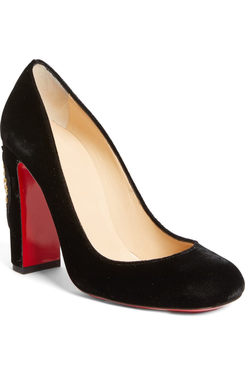 Christian Louboutin Cadrilla Corazon Pump, Main, color,