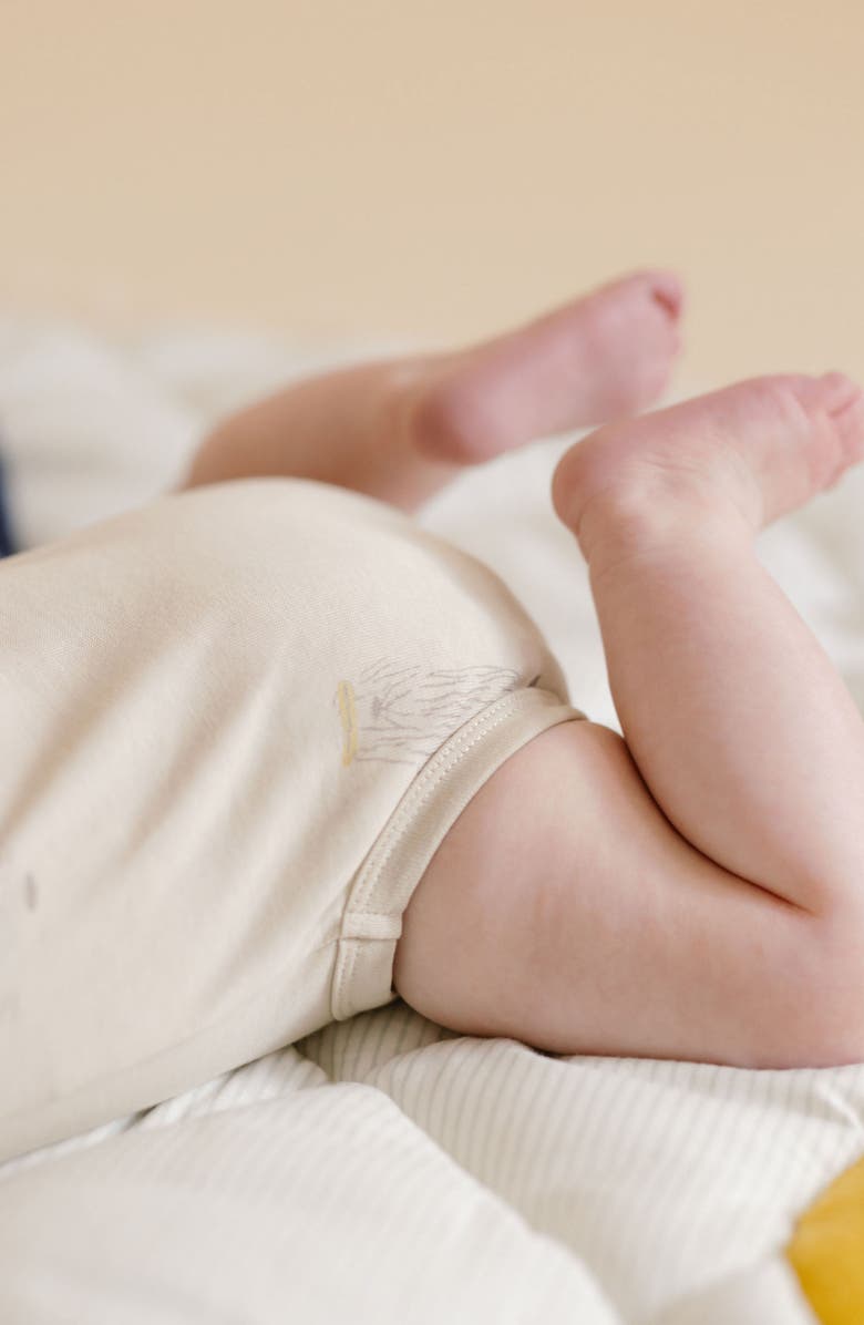 Pehr Print Organic Cotton Bodysuit, Alternate, color, 